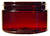 12 oz Low Profile PET Amber Jar